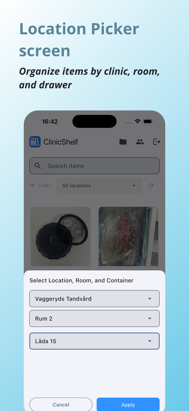 ClinicShelf screenshot 4